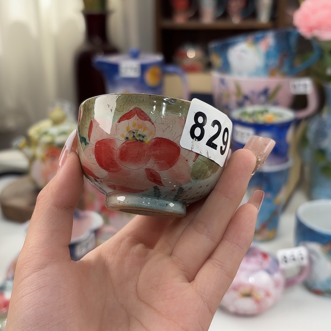 瓷片安*景德镇手绘高温釉下彩陶瓷茶具