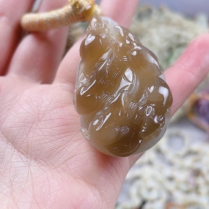 未镶嵌和田玉挂件