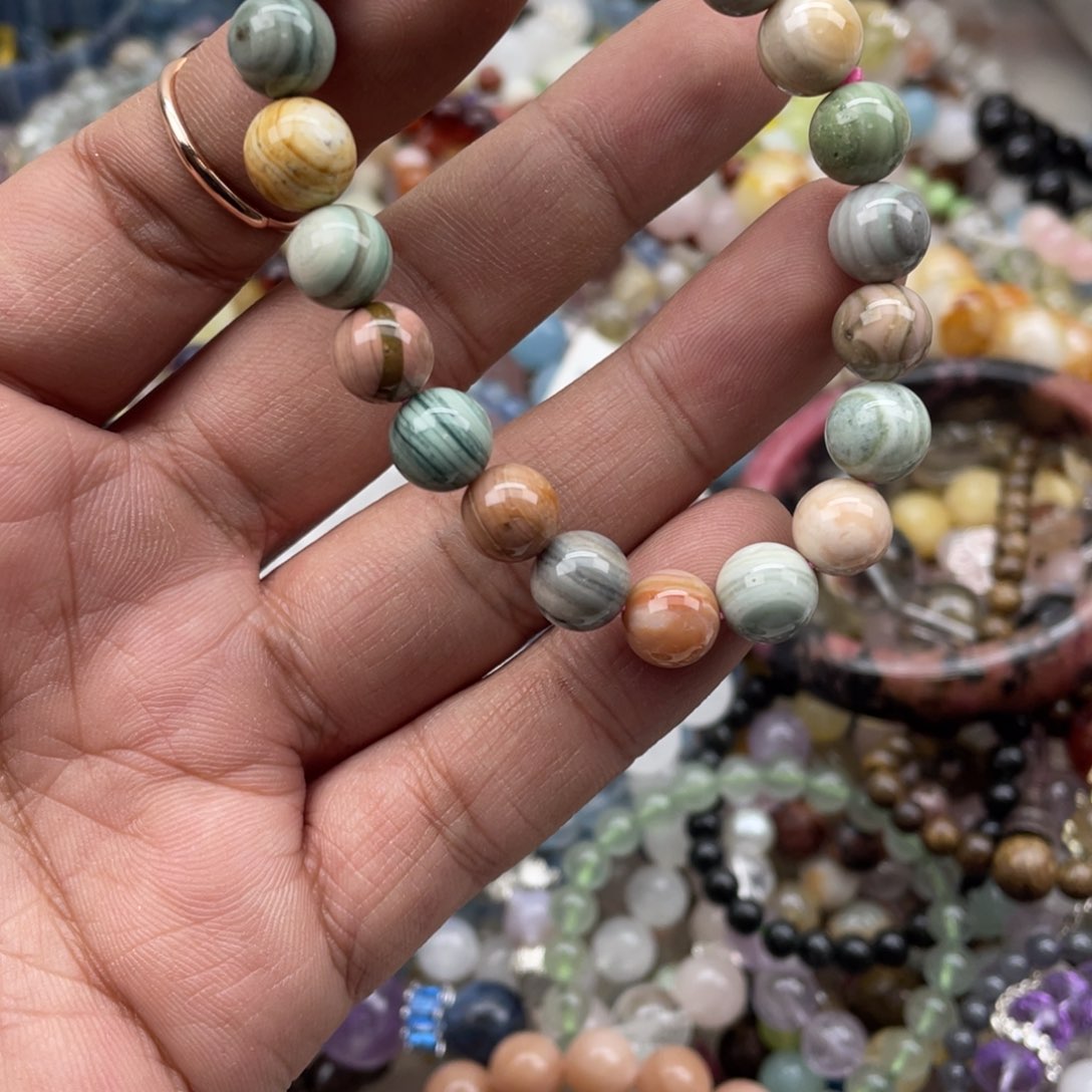 银S925镶嵌手链水晶