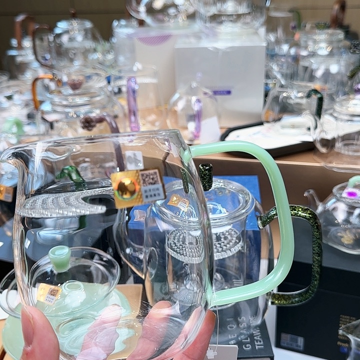 禾器浅玉色澄然煮茶器