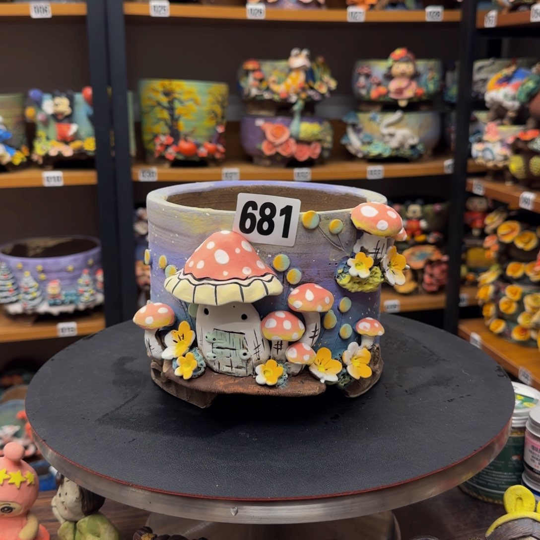 【闪购商品】粗陶手捏