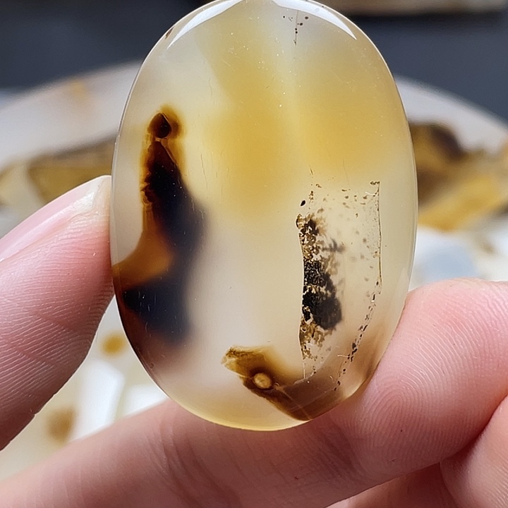 玛瑙/玉髓未镶嵌颈饰