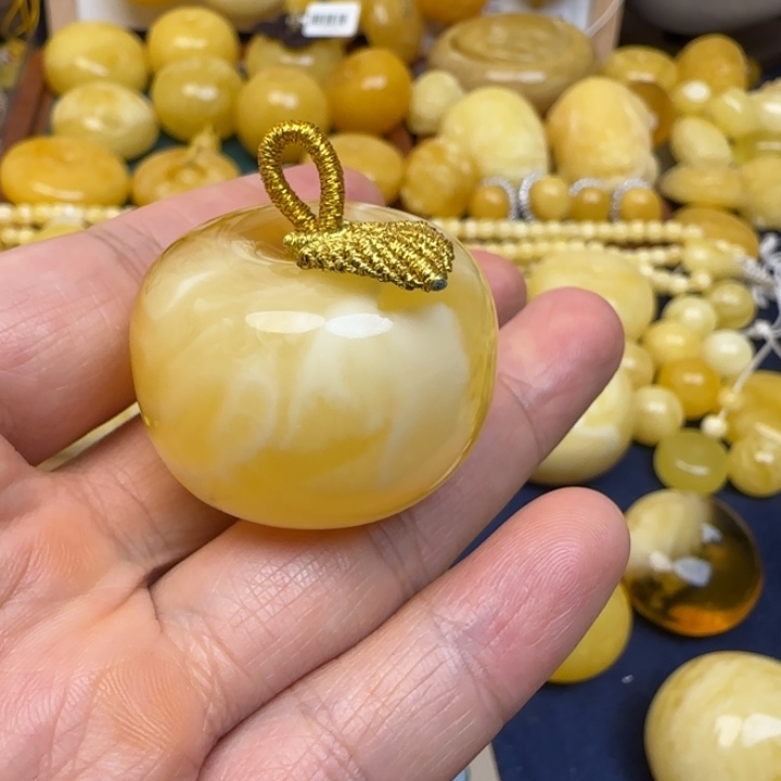 蜜蜡未镶嵌颈饰天然蜜蜡