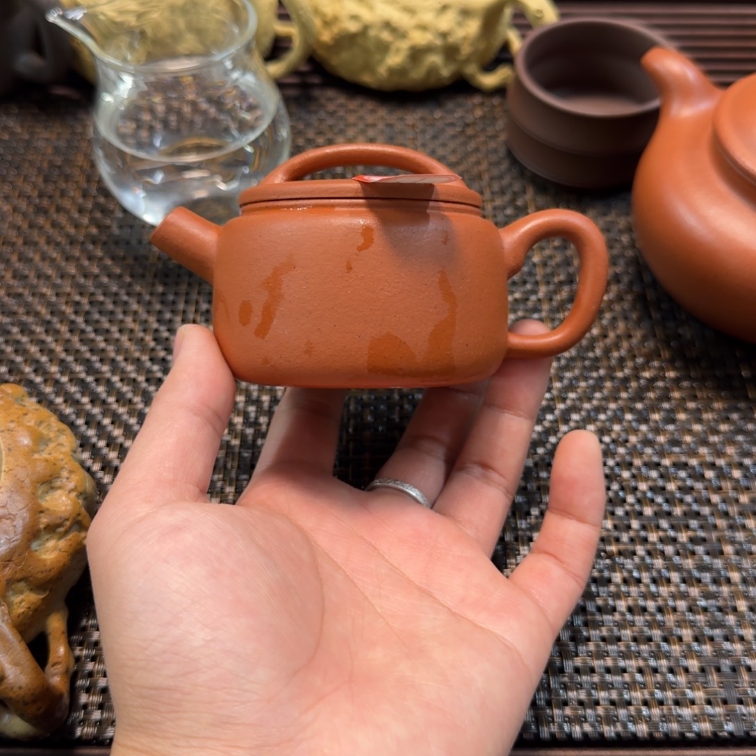 7号大红泥汉瓦150CC微微瑕