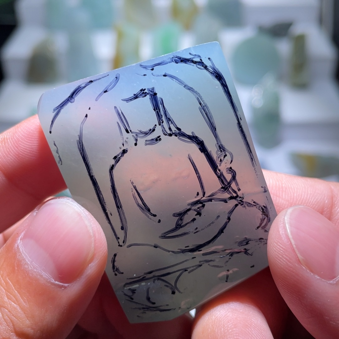 定制翡翠未镶嵌包工