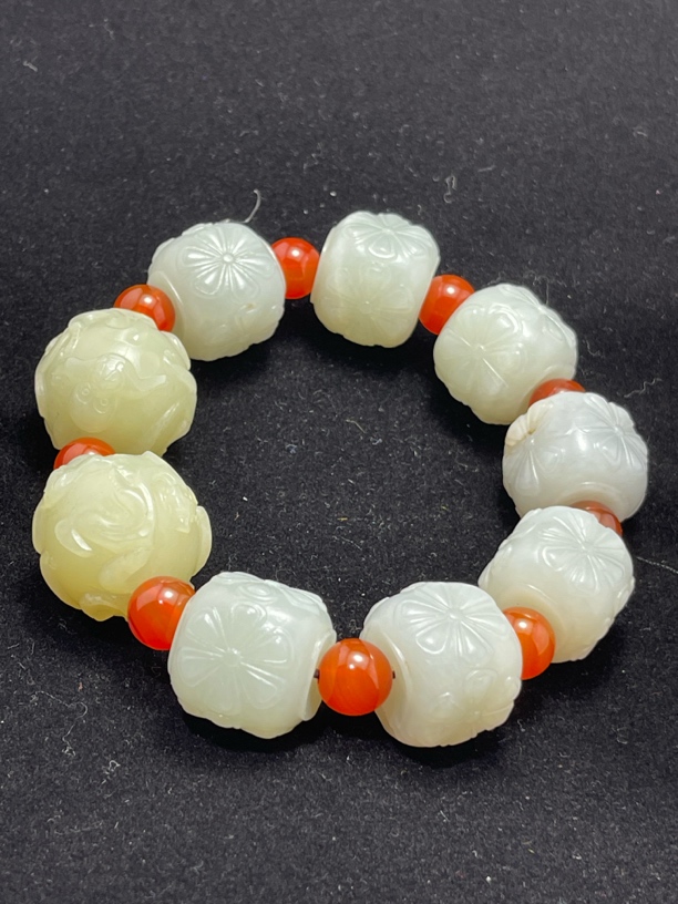 和田玉手串吊坠挂件