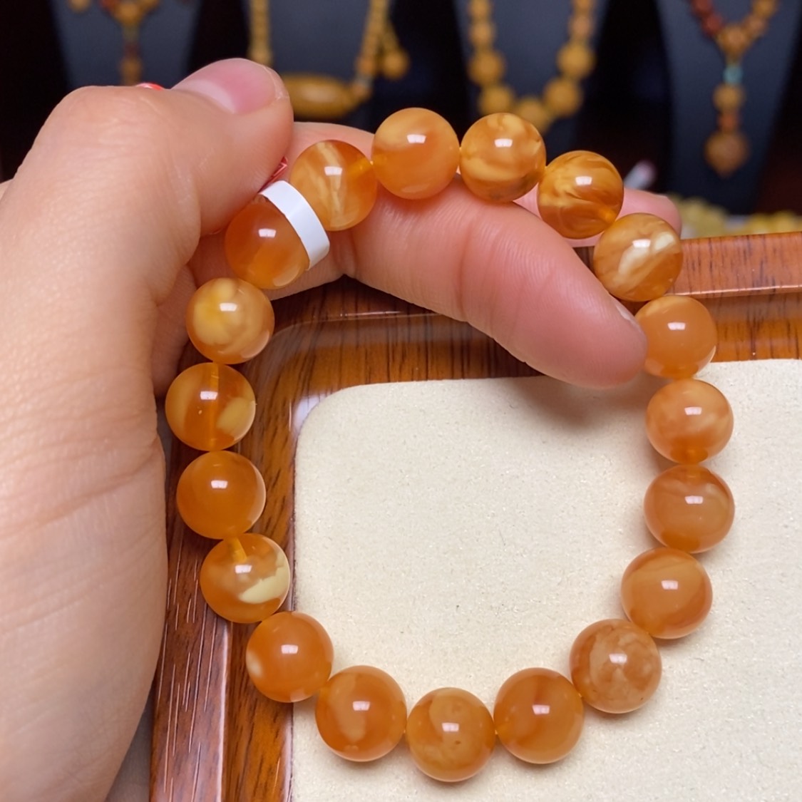 【闪购商品】蜜蜡手链未镶嵌手串