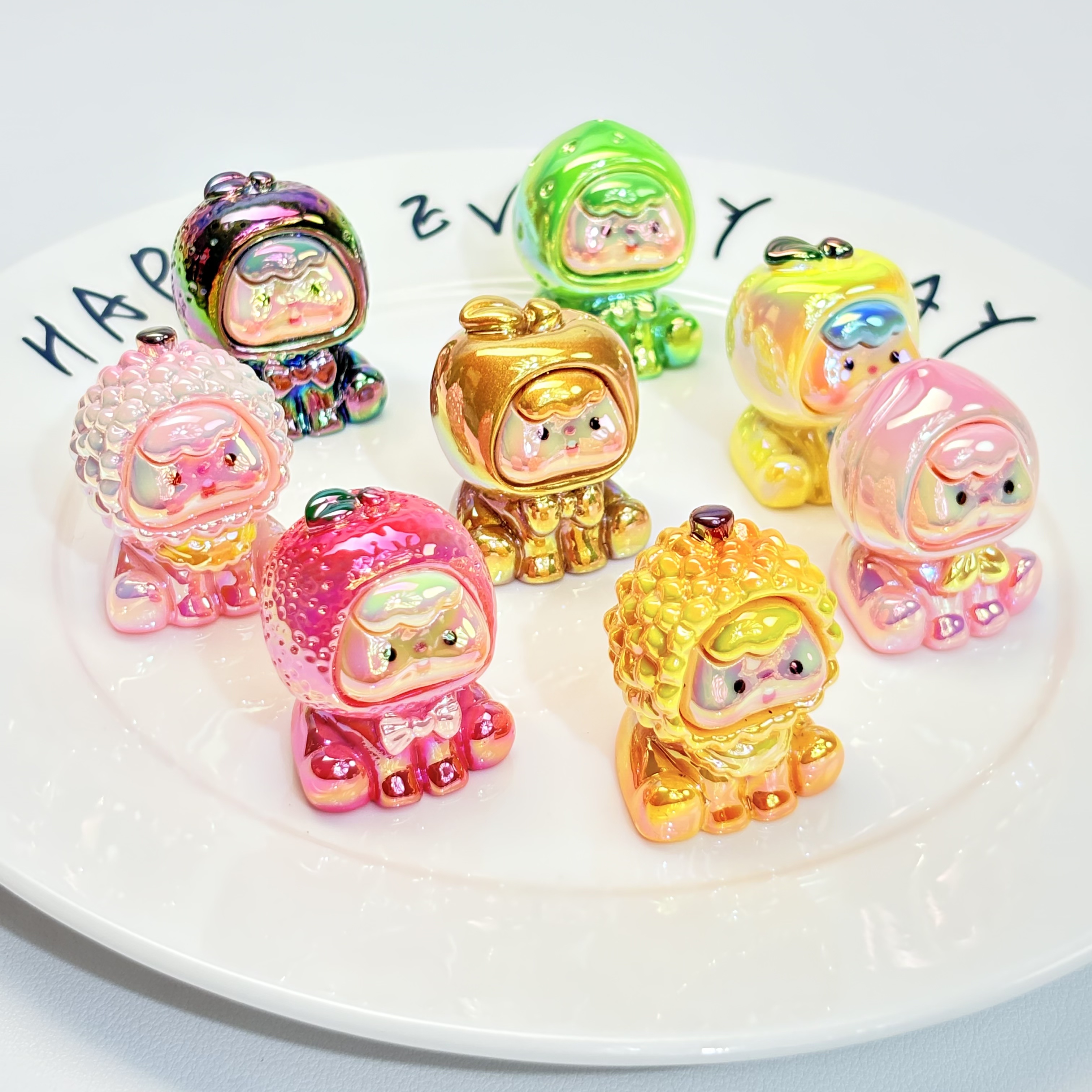 【哆金潮玩定制电镀】电镀水果崽崽盲袋系列