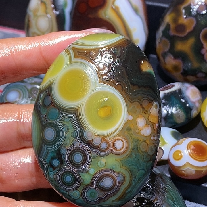 心***9玛瑙/玉髓未镶嵌珠宝奇石