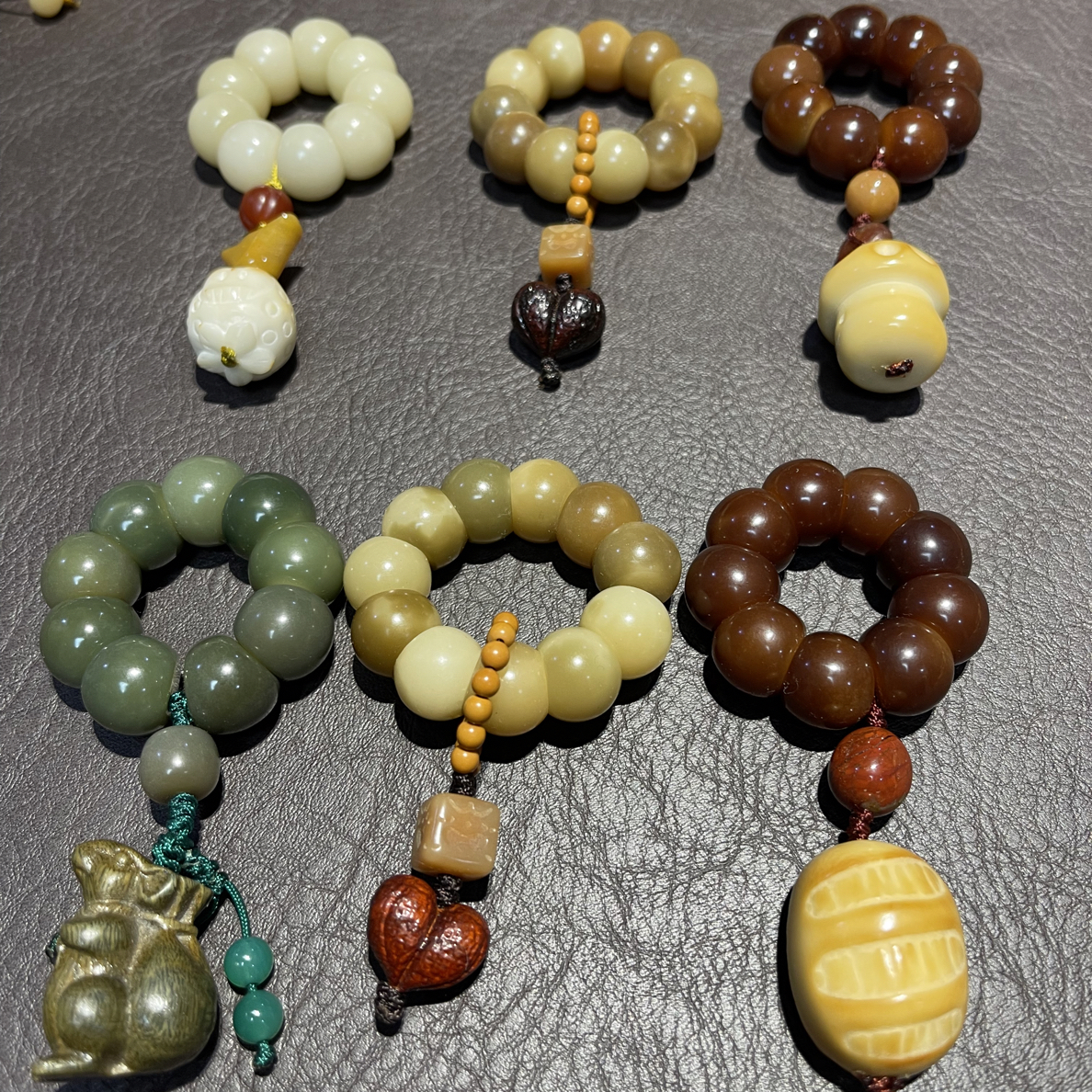 天然菩提手捻珠串文玩念珠绕指柔