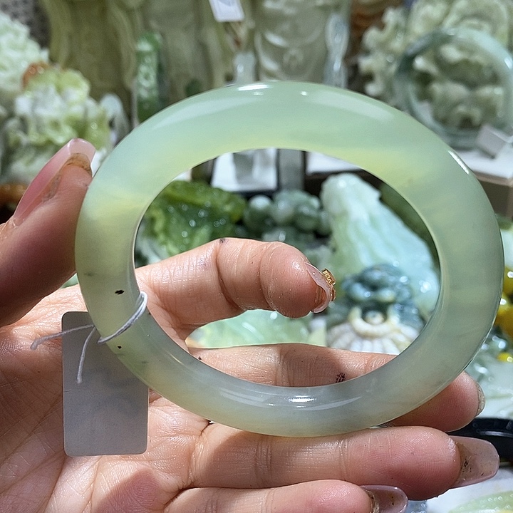 岫玉岫玉58口径未镶嵌