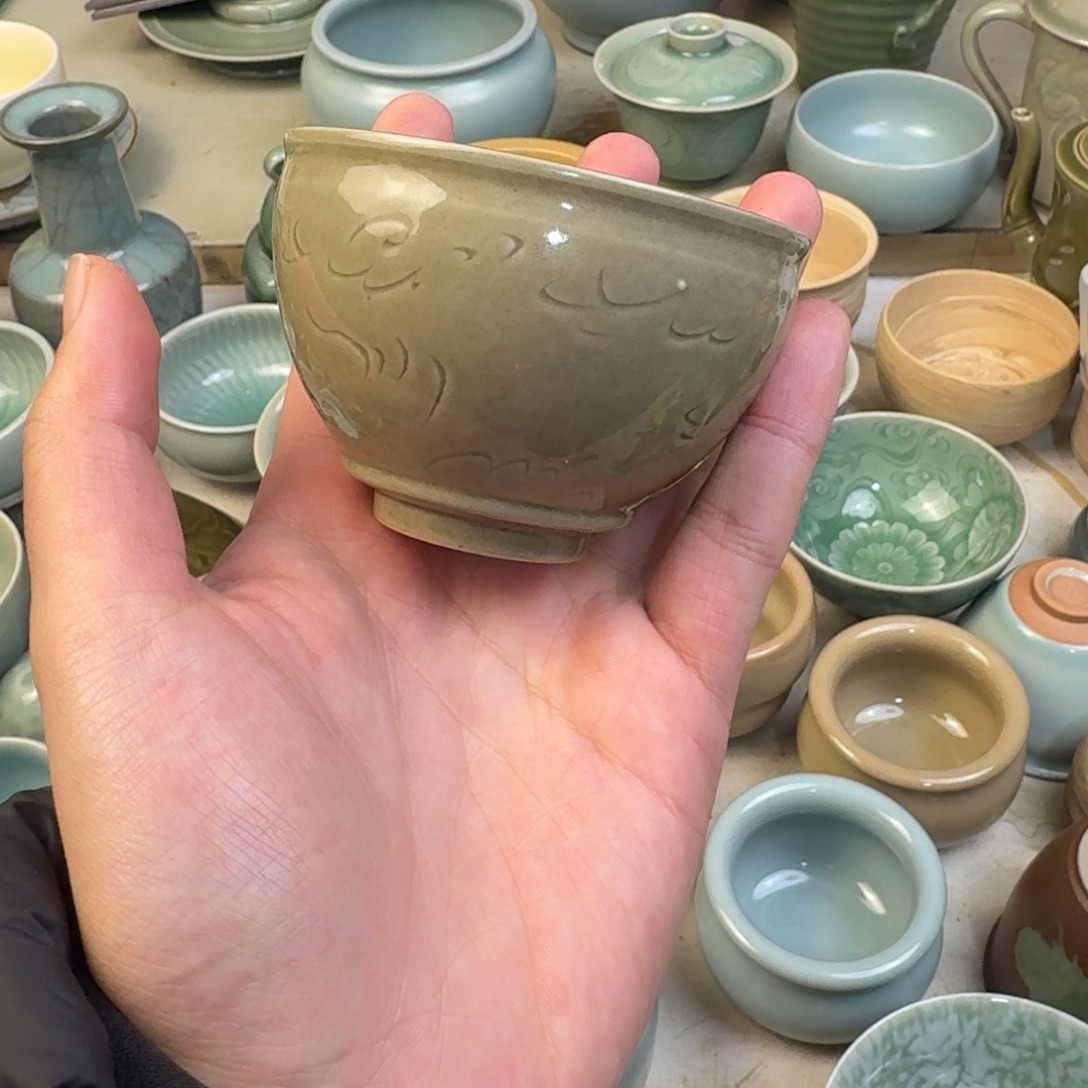 龙泉青瓷龙泉去黑