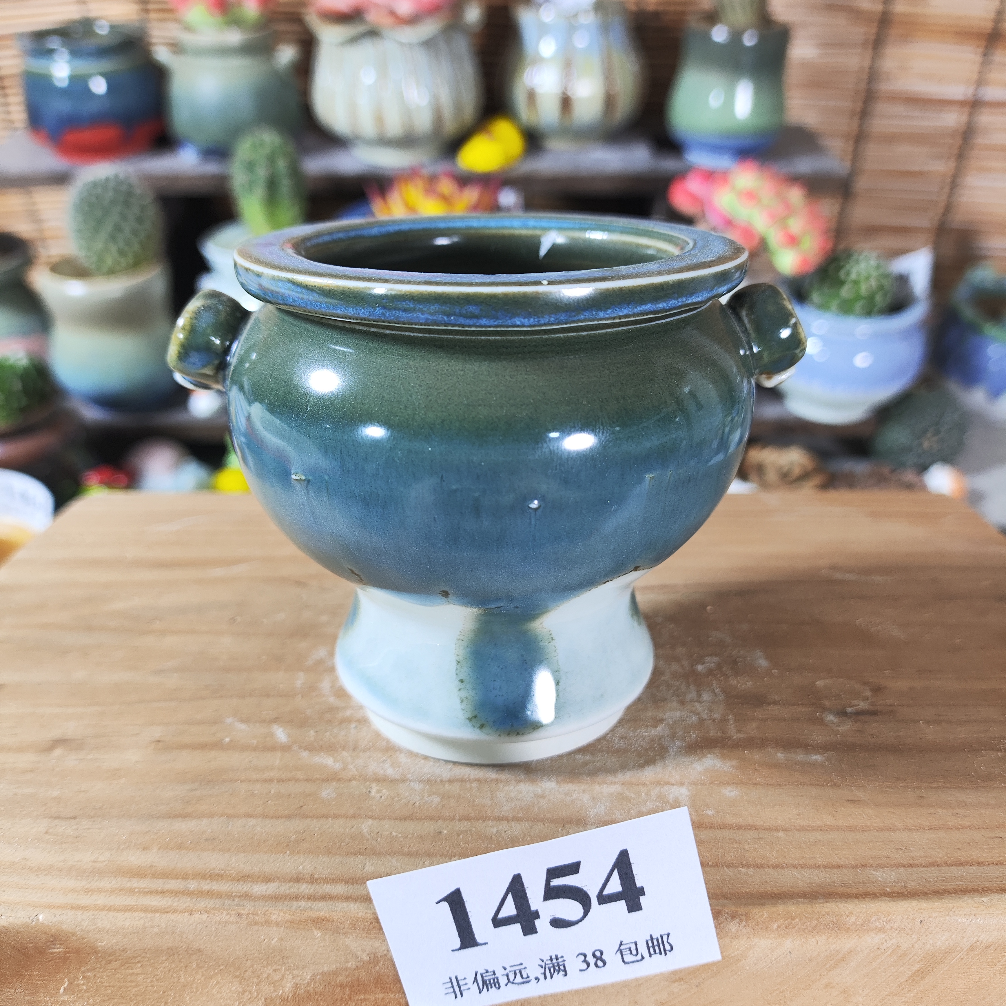 口5高7，1454手工创意多肉花盆摆件迷你多景德镇纯手工制做