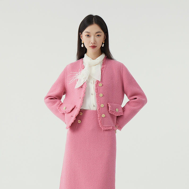【诗语专属】BADINA23冬新品短外套134E167