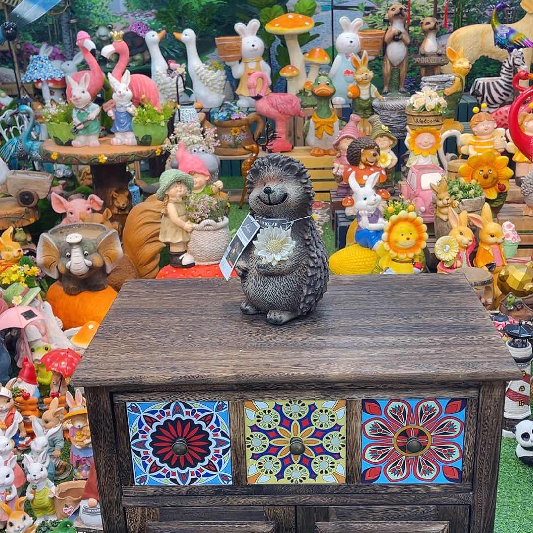 红陶花园庭院摆件