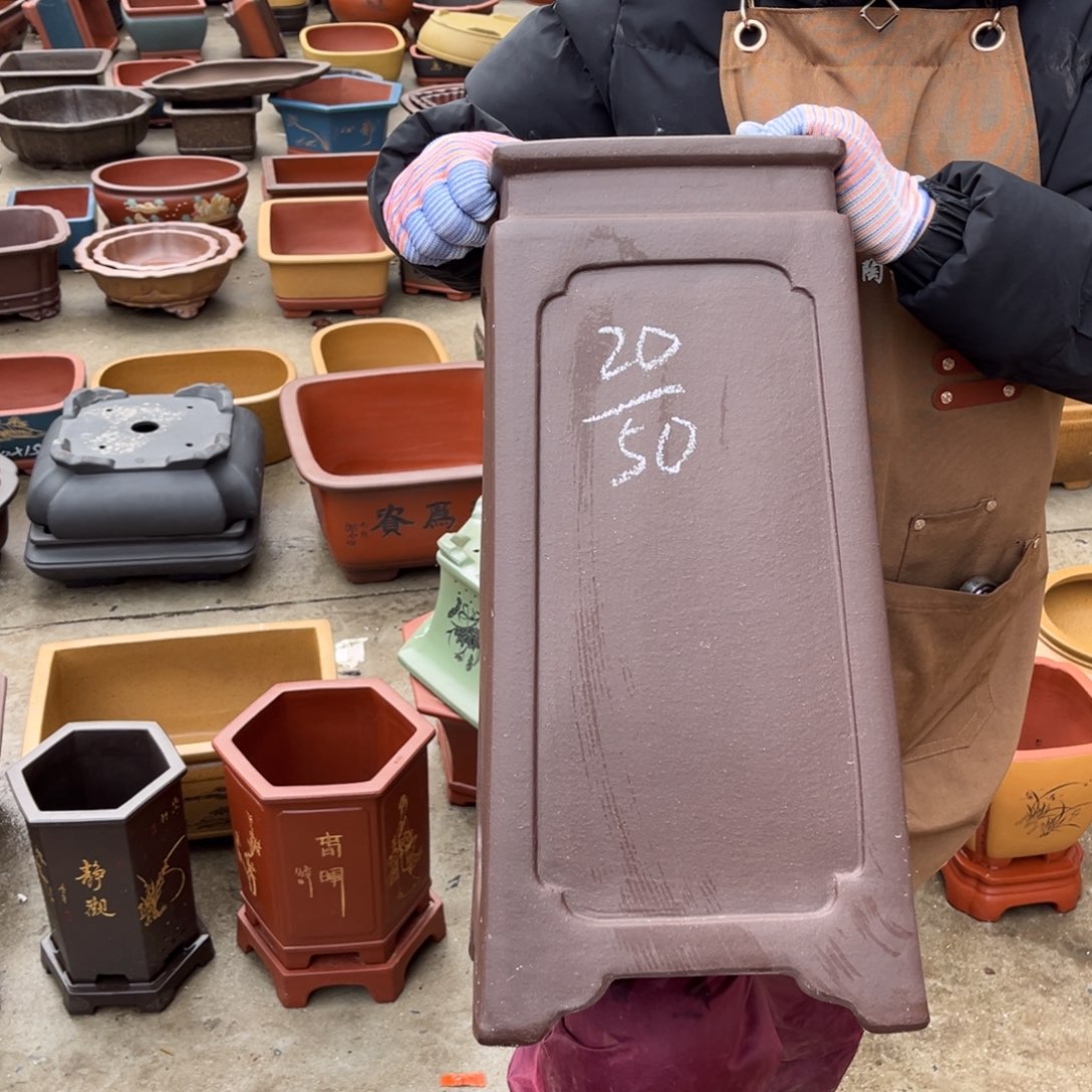 紫砂花盆盆景艺术