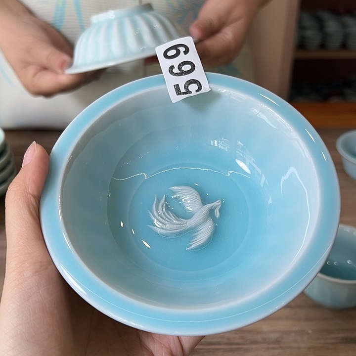 小米茶器龙泉青瓷