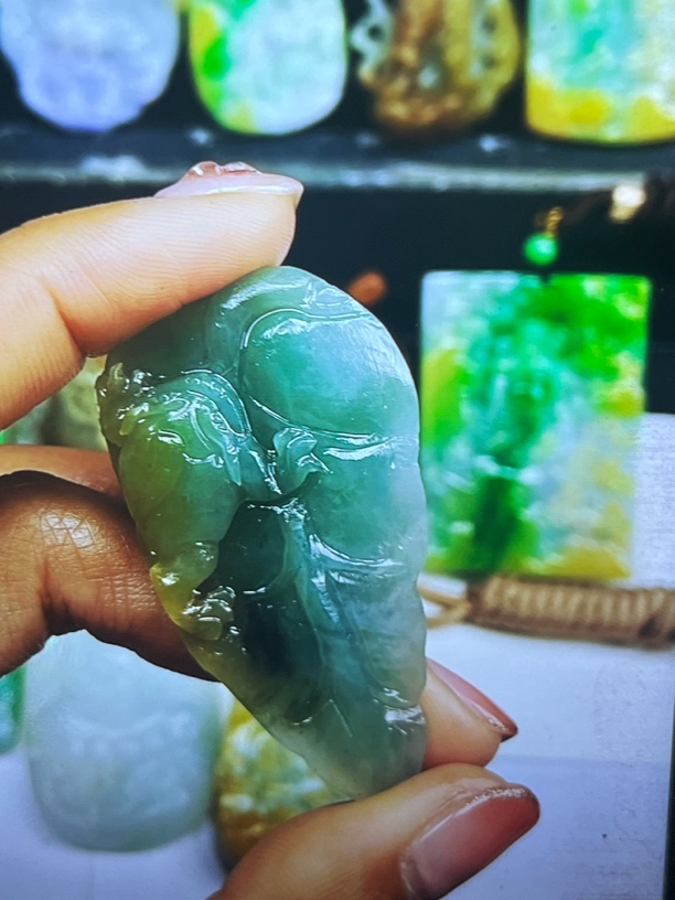 天然翡翠A货一物一证