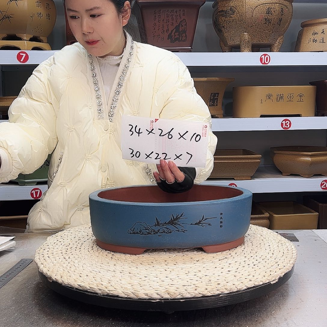 紫砂花盆紫砂花盆