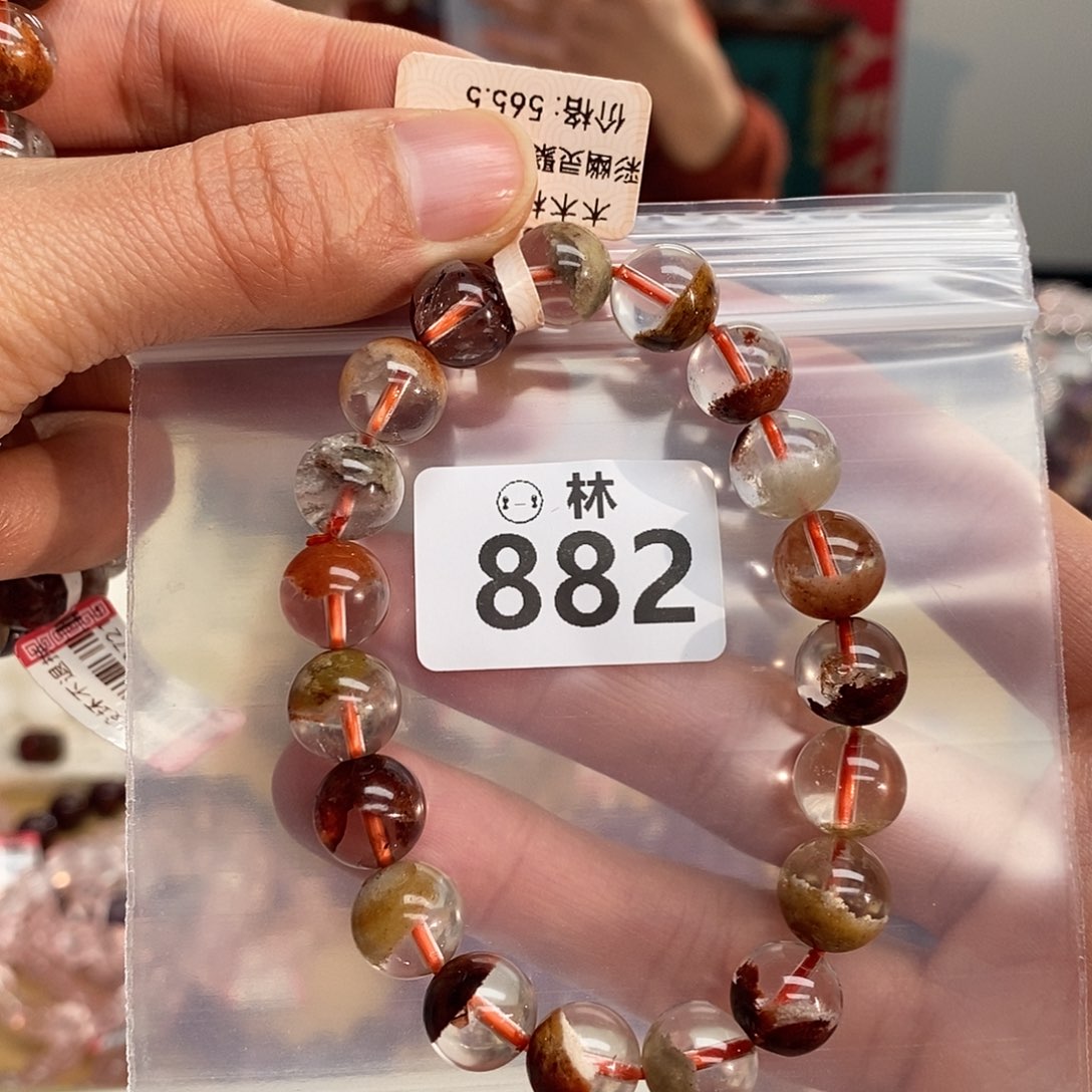 水晶手链未镶嵌多样性发一