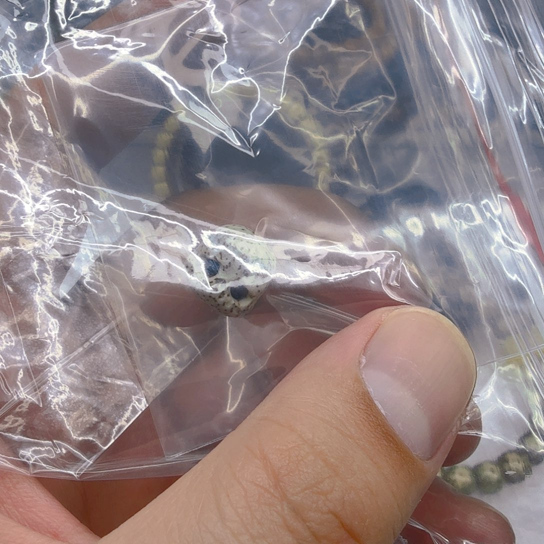 星月菩提手串17星月菩提阿呆头一颗