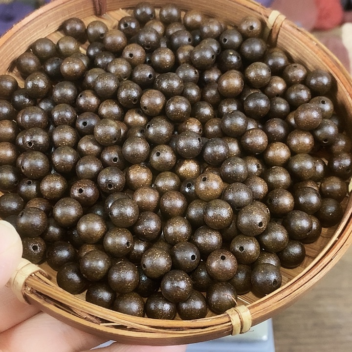 帝王级大龙涎0.8天然中药材合香珠到手120颗打底微瑕