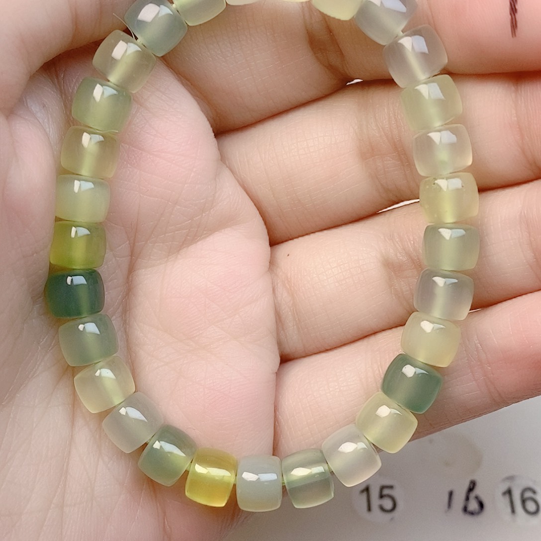 未镶嵌玛瑙/玉髓珠宝半成品