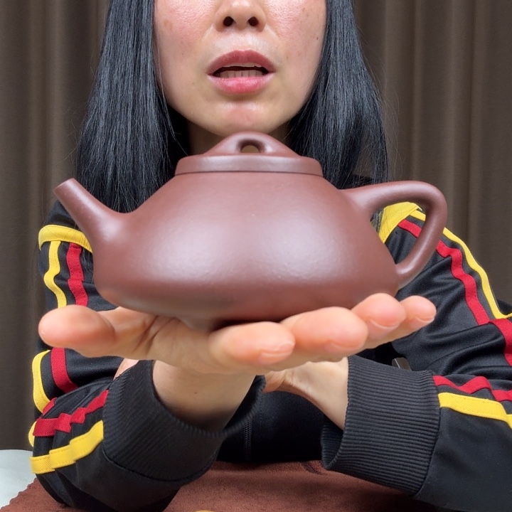 木***小紫砂茶壶全手工底槽清子冶石瓢