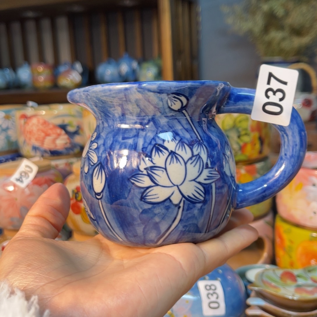 杯素浅陶瓷手工手绘