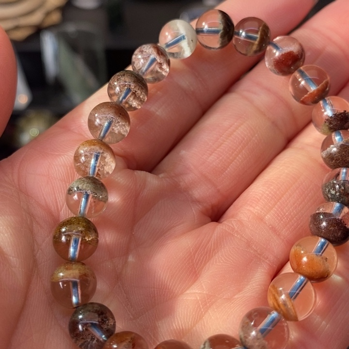 【闪购商品】水晶天然幽灵聚宝盆手串未镶嵌