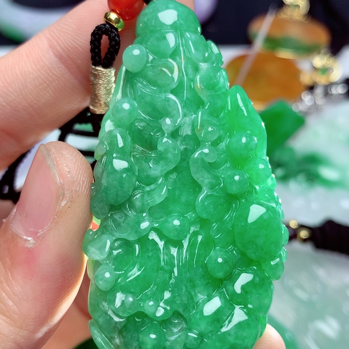 翡翠吊坠(不含链)未镶嵌