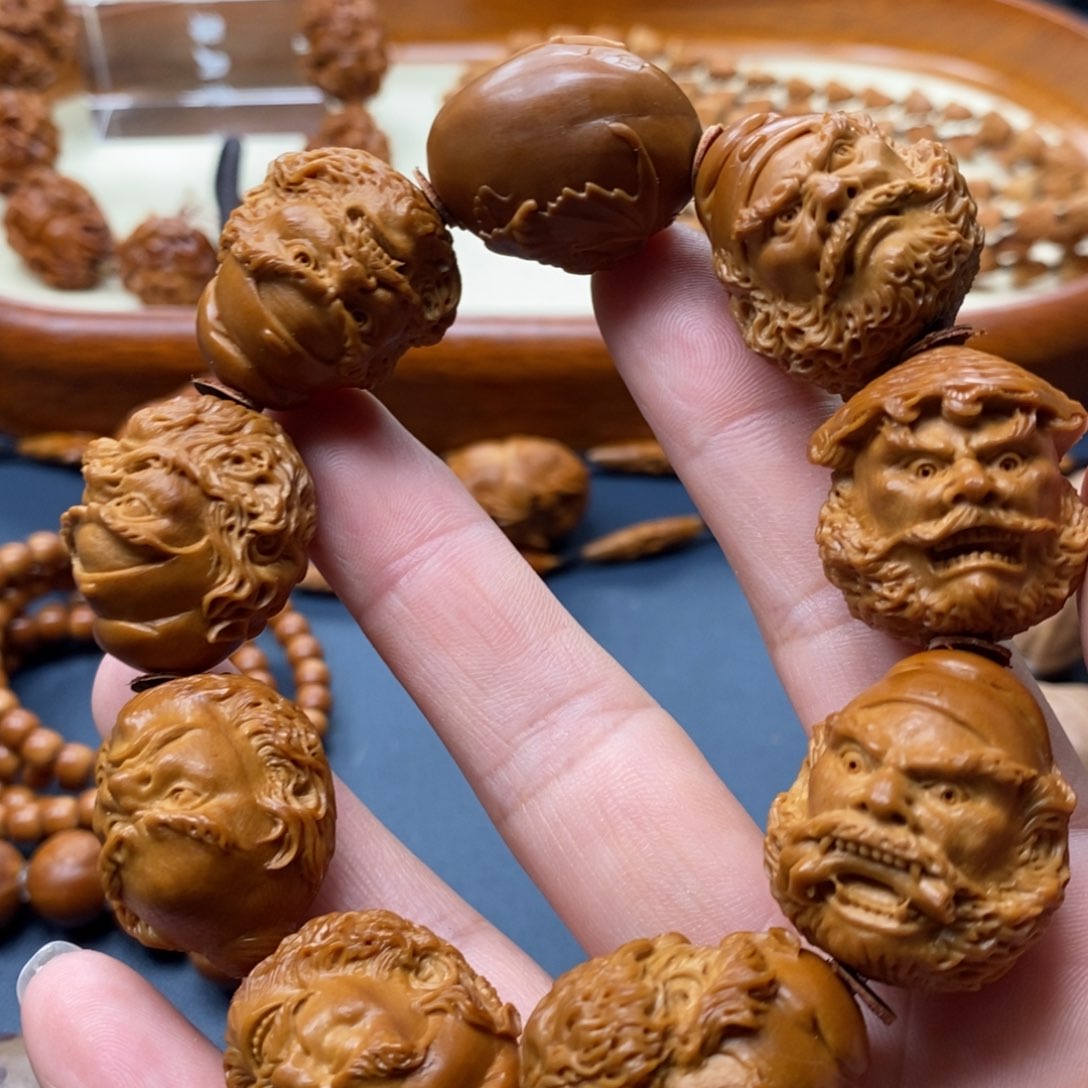 橄榄核手串/手链s*天师钟馗