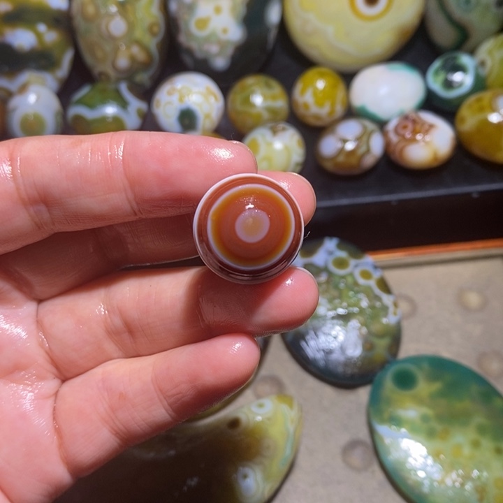 玛瑙/玉髓珠宝半成品未镶嵌用****5