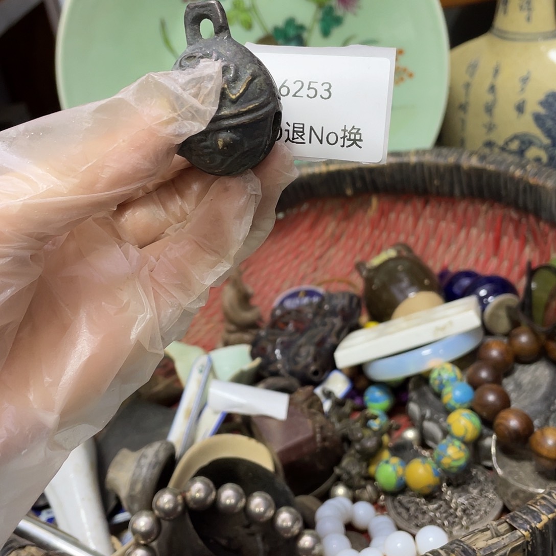 心***静瓷片6253号工艺品