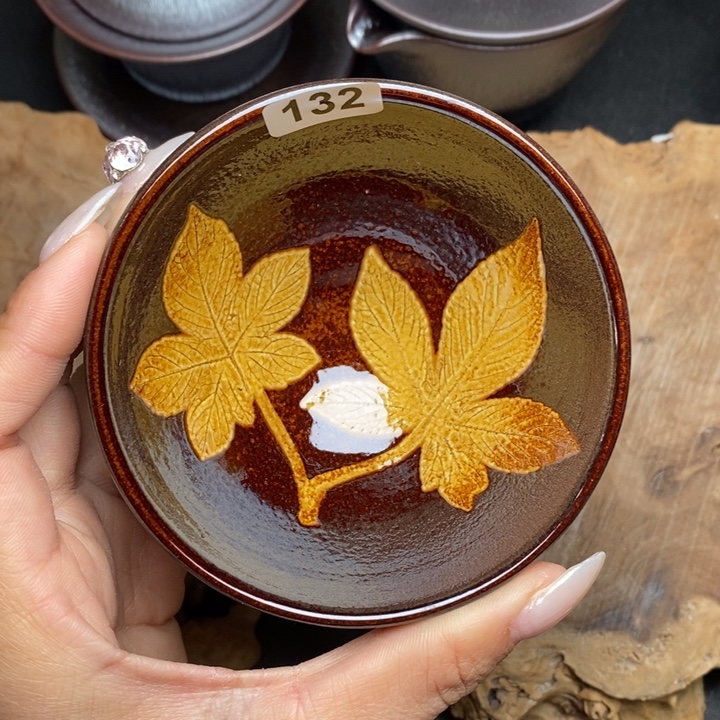 茶盏建窑建盏主人杯132