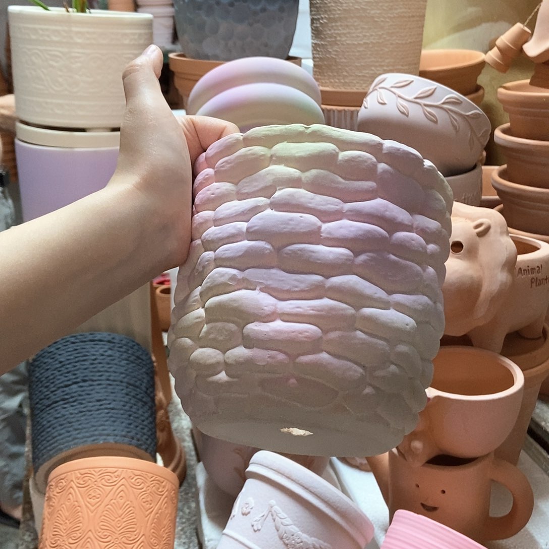 15×15 彩虹石头 粗陶