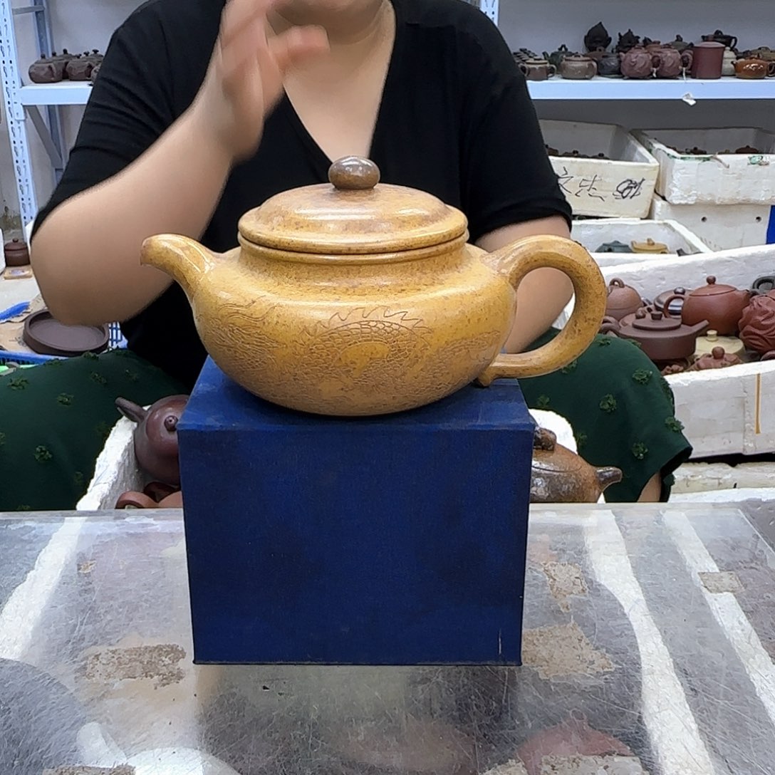 茶壶紫砂宜兴紫砂壶瑕疵处理