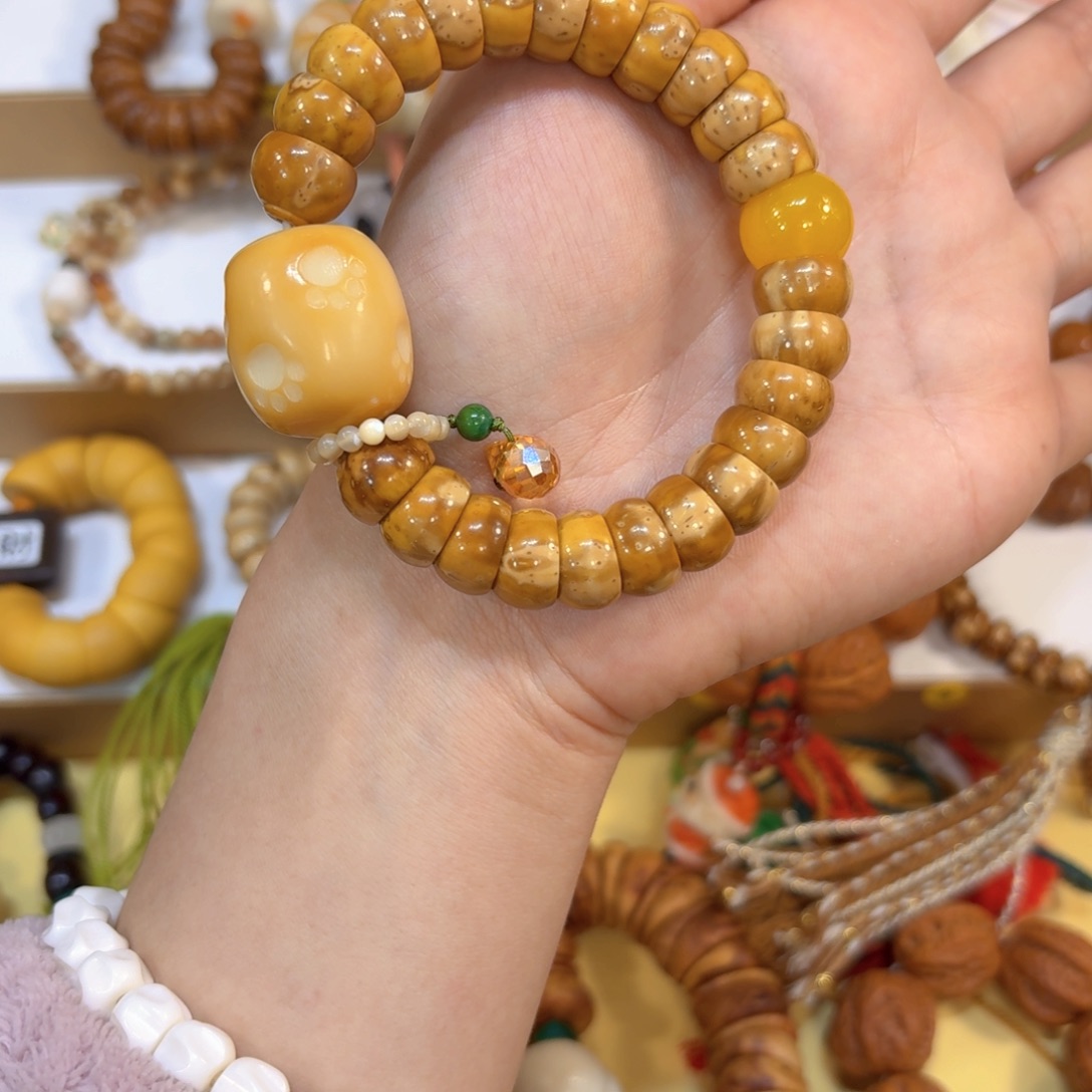 星月菩提手串紫金鼠碗➕土豆