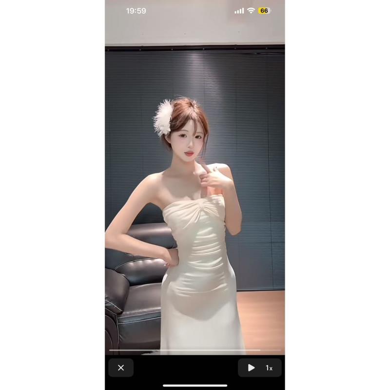 【藏白】（微光假期）韵味紫款气质女神轻奢女装连衣裙-SXRXK402916