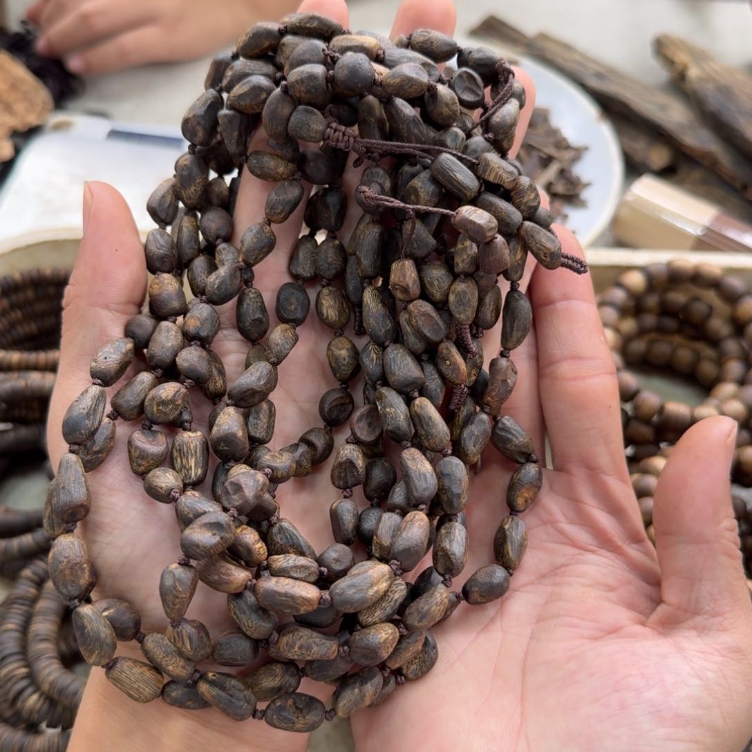 沉香碎屑沉香多圈沉水包壳25克多样性发一