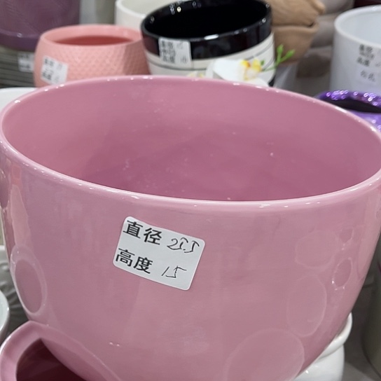 多肉绿植陶瓷花盆9.9包邮，有孔