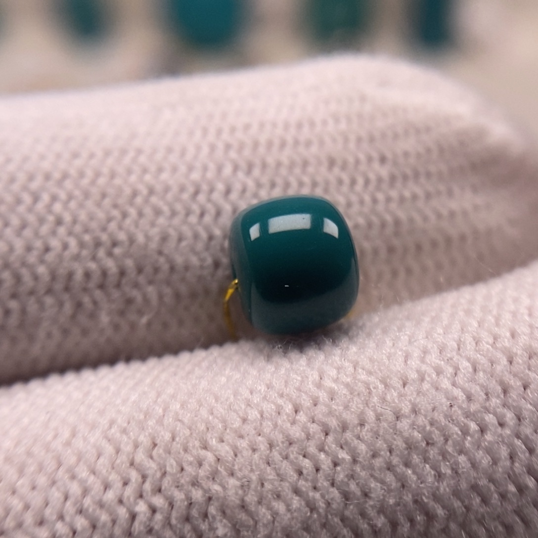 绿松石未镶嵌珠宝奇石老型7.4mmAA1073