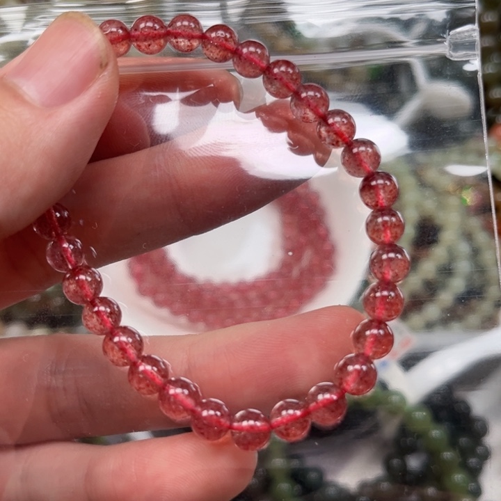 水晶手链未镶嵌手串