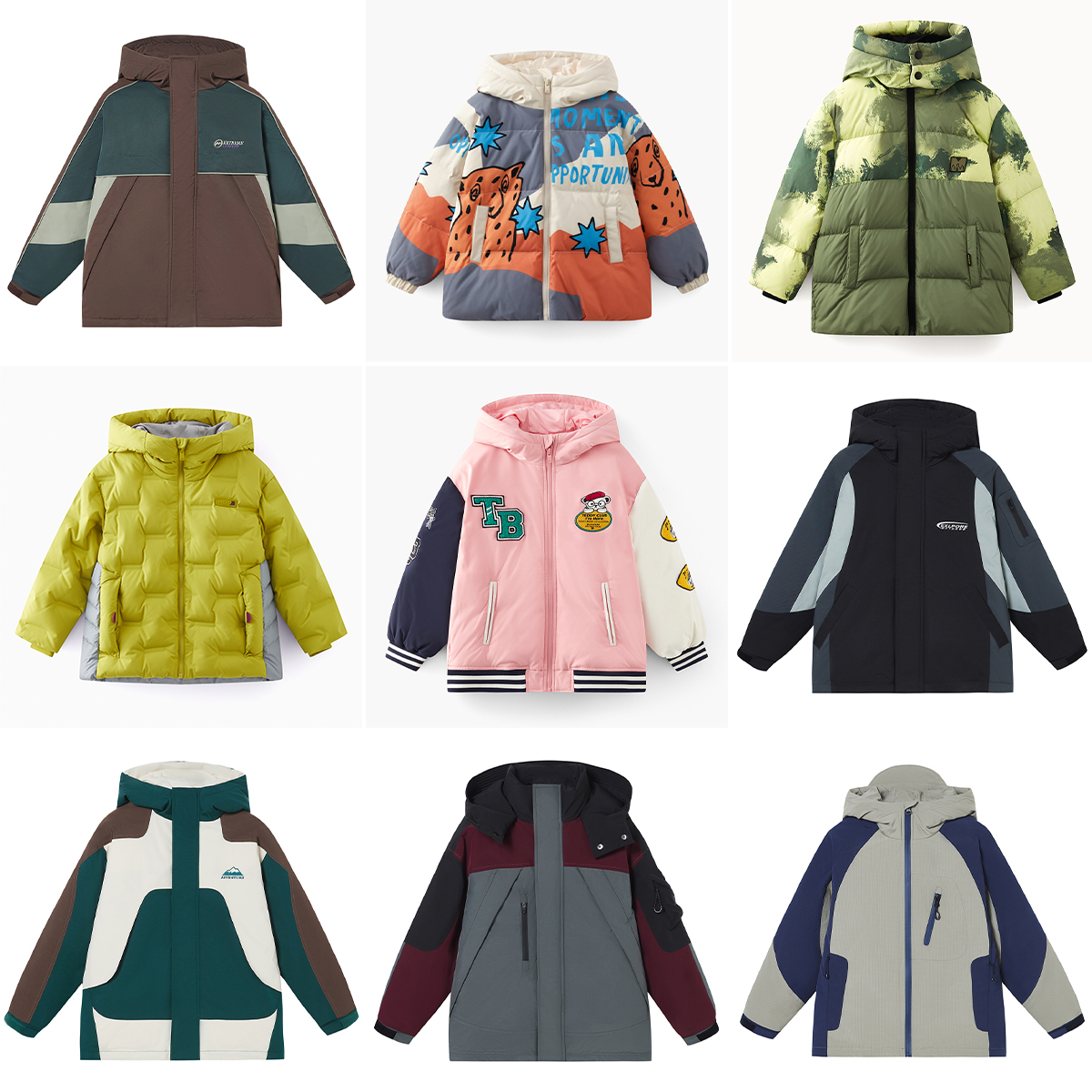 F29【先选尺码，再选颜色】MQD童装冬季休闲羽绒服