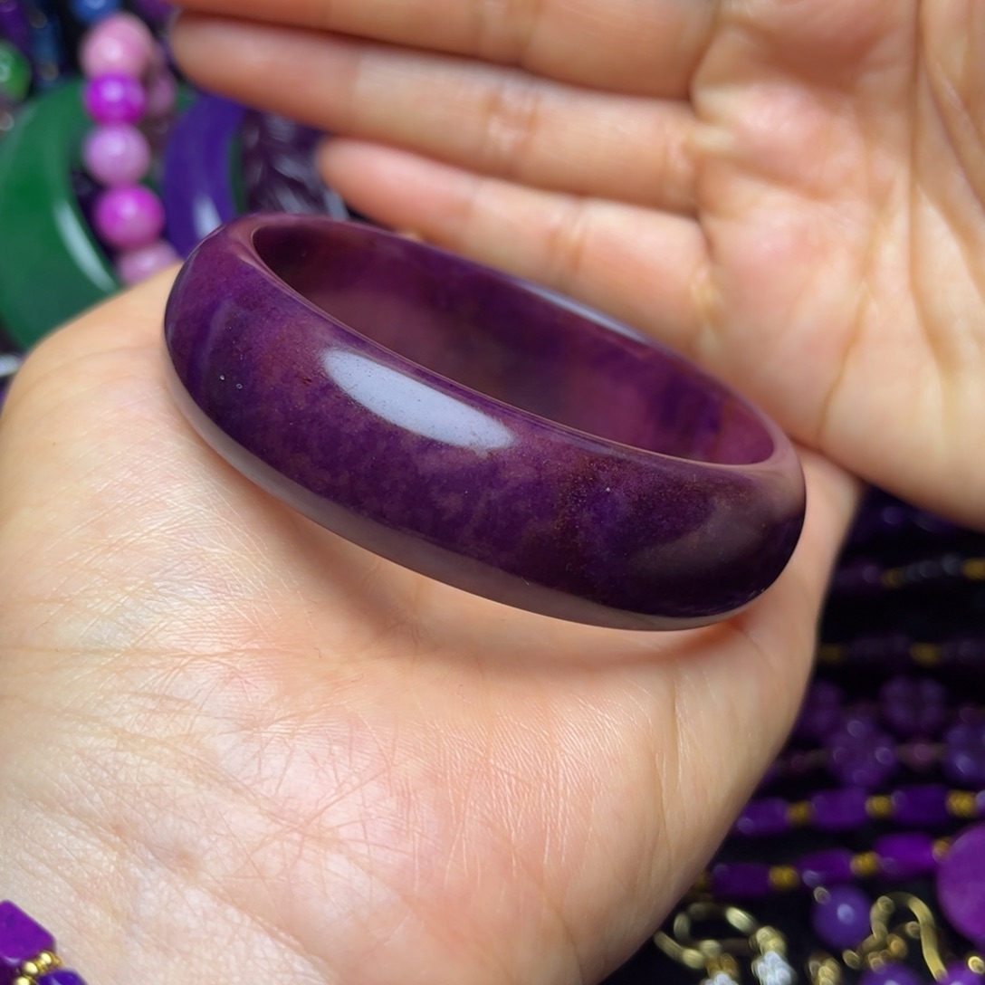 紫砂老油紫丝绒玉华111