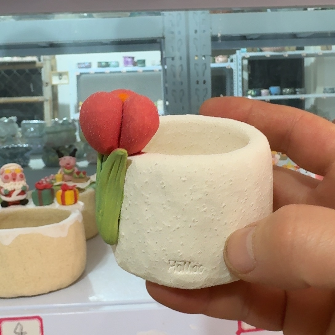 羊***羊厂家直销手工花盆摆件