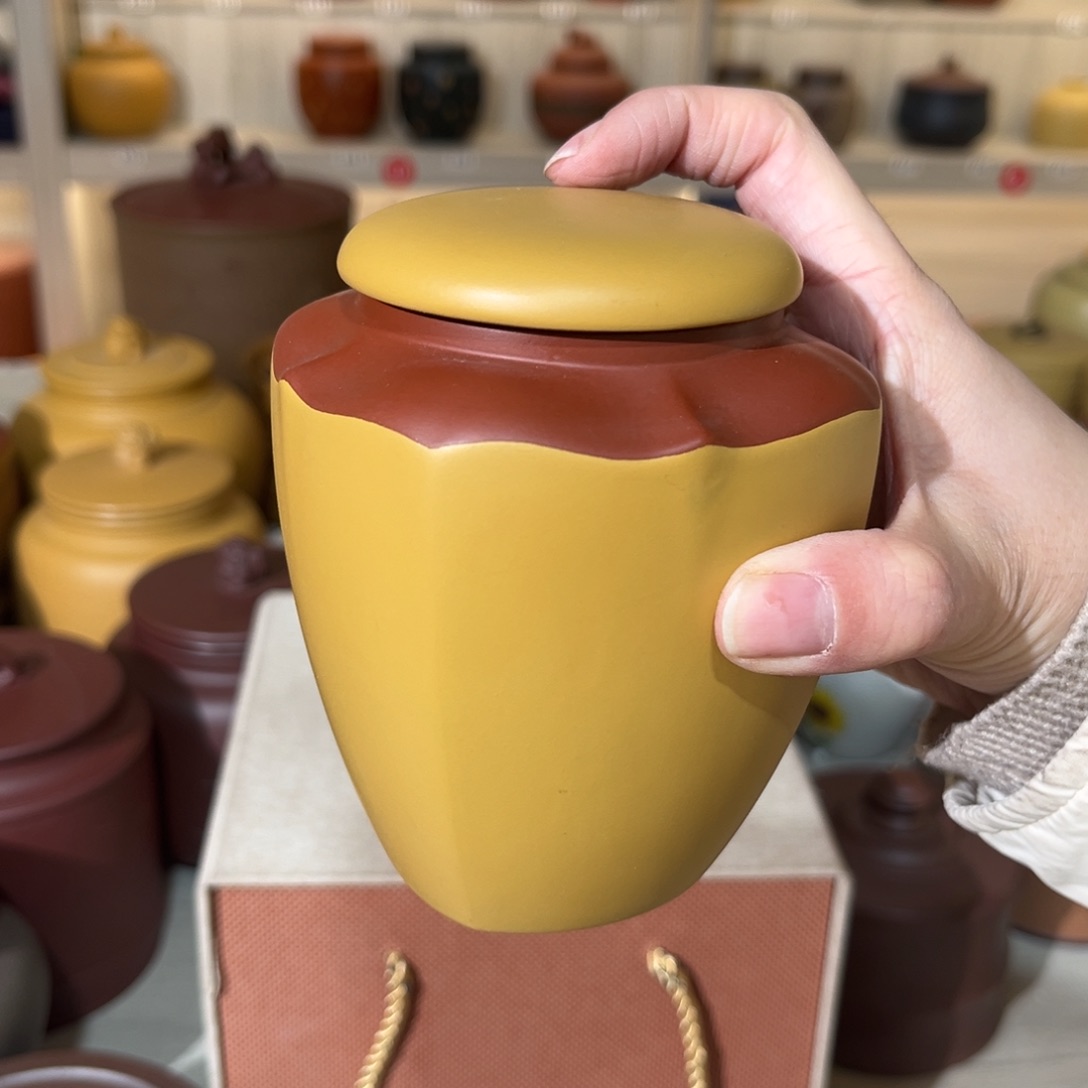 紫砂茶叶罐紫砂罐