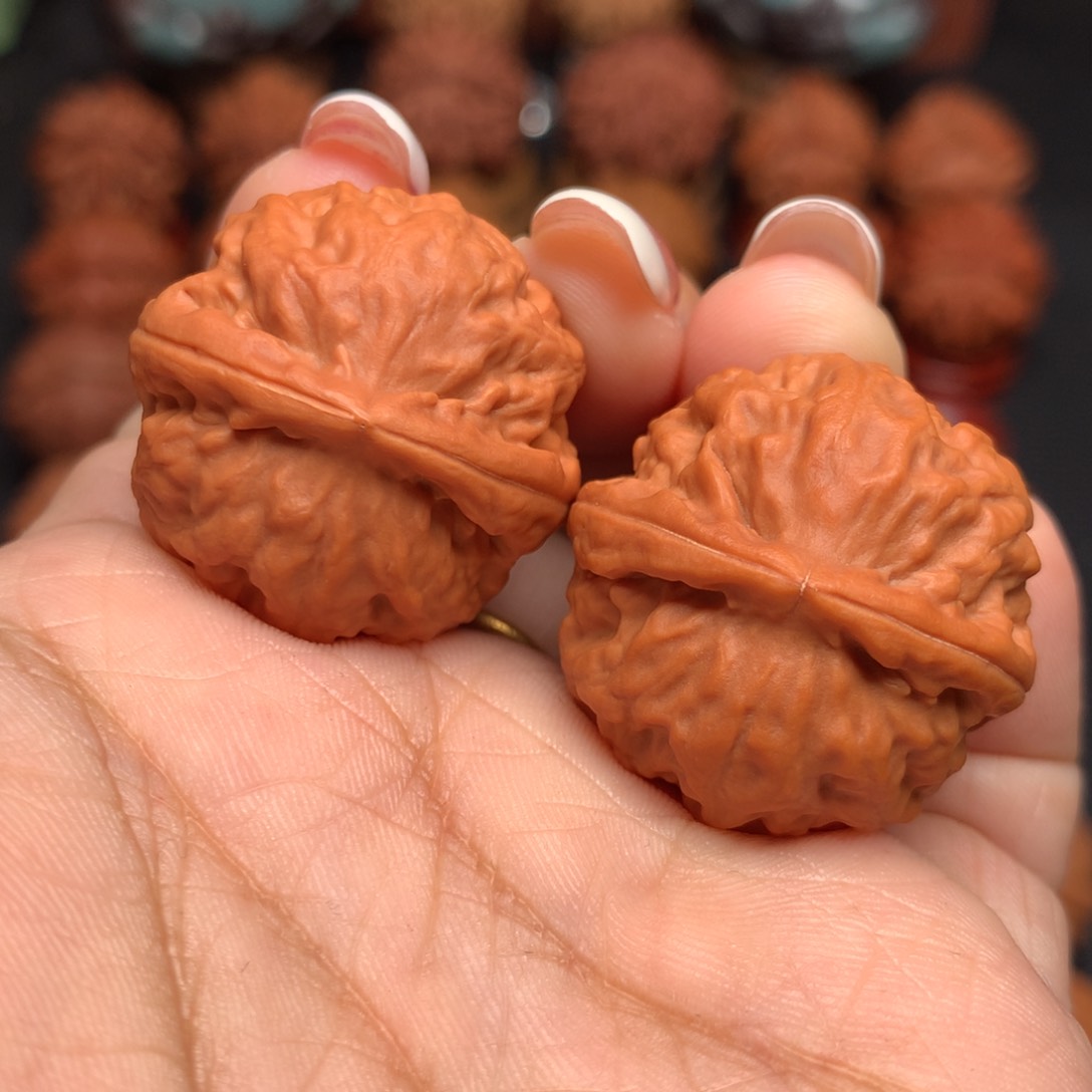 把件文玩核桃玉石方尊