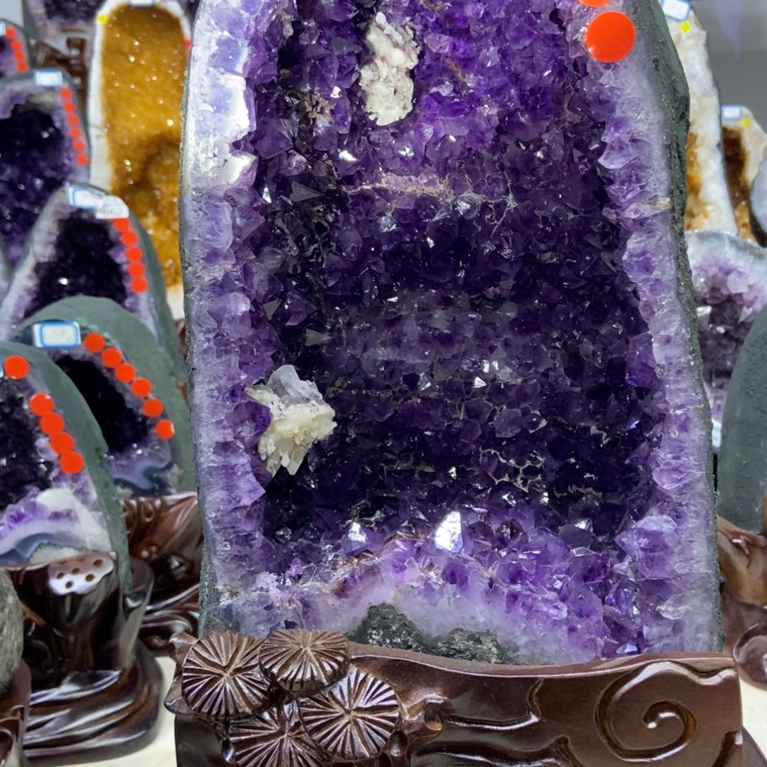 快***婷大型摆件（非配饰）未镶嵌紫晶涵涵