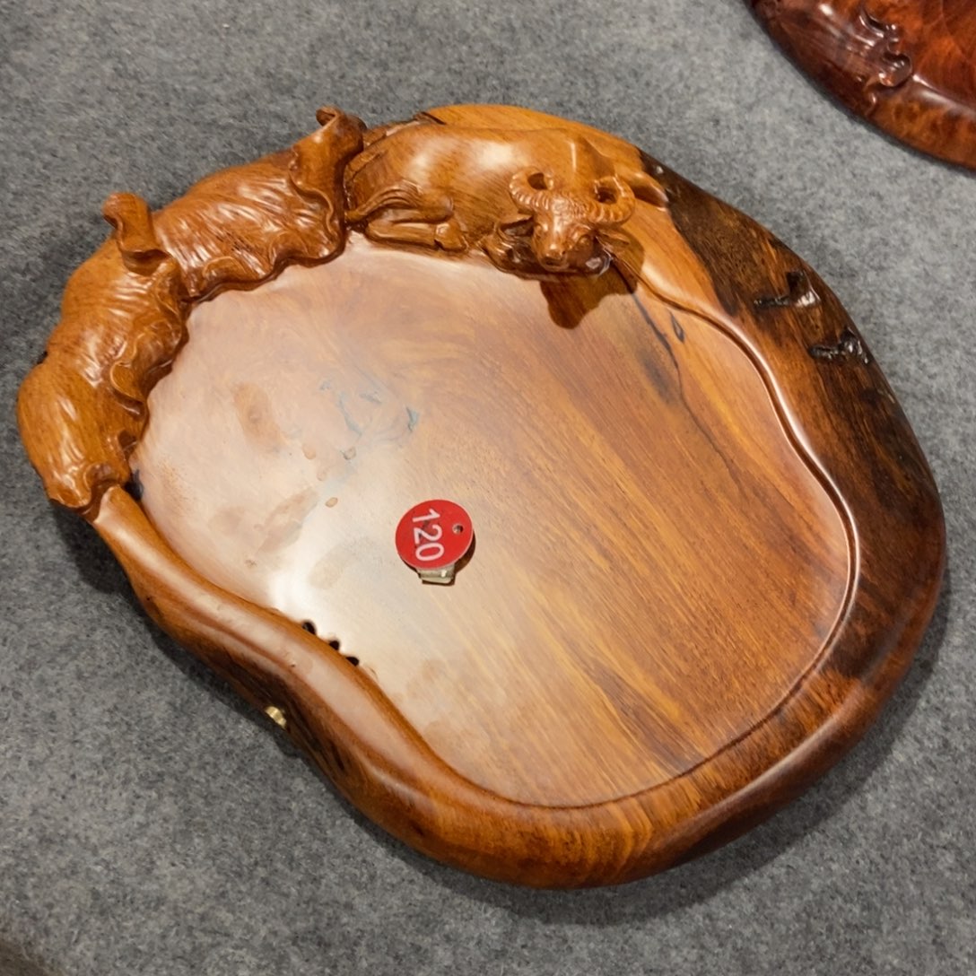 花梨木随行实木茶盘42-35-4